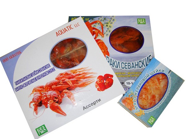 Раки в ассортименте в Салавате