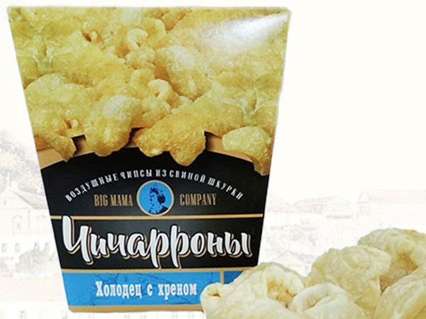 Чичарроны со вкусом холодца и хрена в Салавате