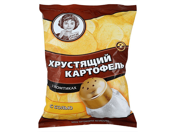 Картофельные чипсы "Девочка" 160 гр. в Салавате