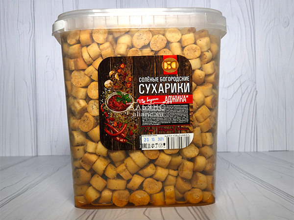 Сухарики с аджикой в Салавате