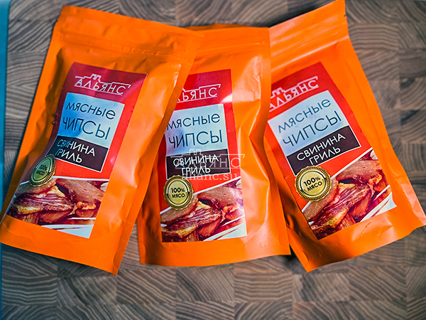 Мясо (АЛЬЯНС) вяленое свинина "Гриль" 50 гр. в Салавате