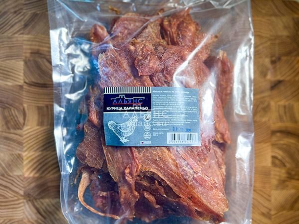 Мясо (АЛЬЯНС) вяленое курица 500гр "С халапеньо" в Салавате