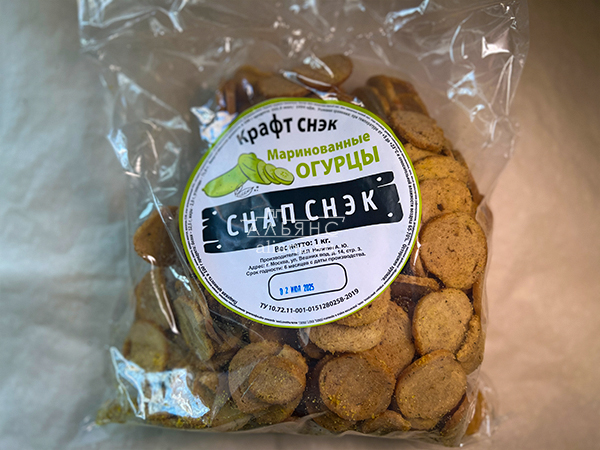Снапсы ПШЕНИЧНЫЕ "Маринованные огурцы" в Салавате