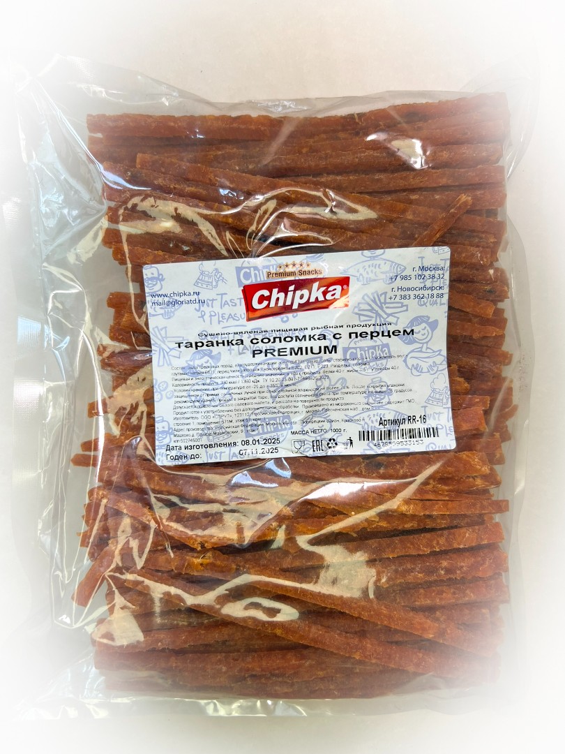 Таранка с перцем (соломка) (Chipka ПРЕМИУМ) в Салавате