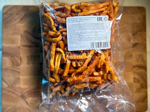 Нитка ЖАРЕНАЯ  Oktobersnack1 кг (сырный продукт) в Салавате