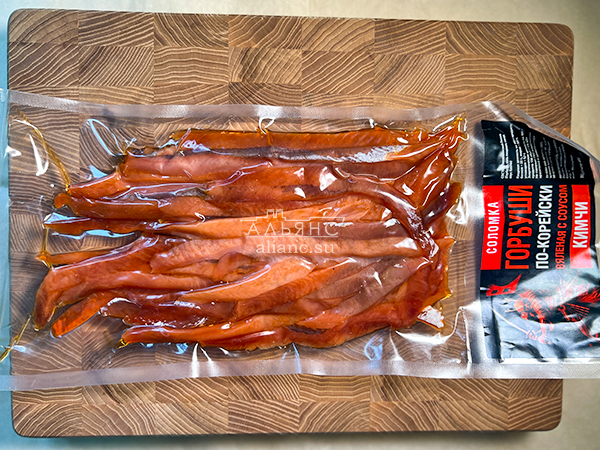 Горбуша соломка по-корейски в Салавате