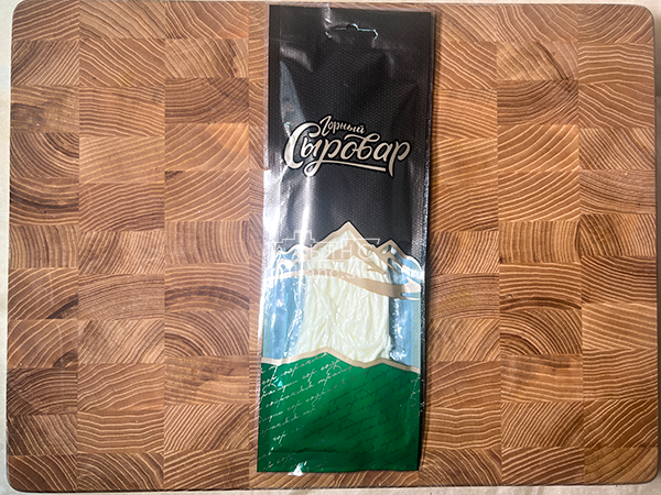 Сыр 60 гр ГОРНЫЙ СЫРОВАР (Паутинка белая с укропом и чесноком) в Салавате