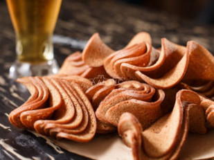 Сухарики с крабом: Ресторанные гренки со вкусом стейка