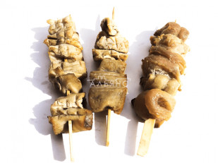 Камбала холодного копчения: Шашлычок из щуки холодного копчения